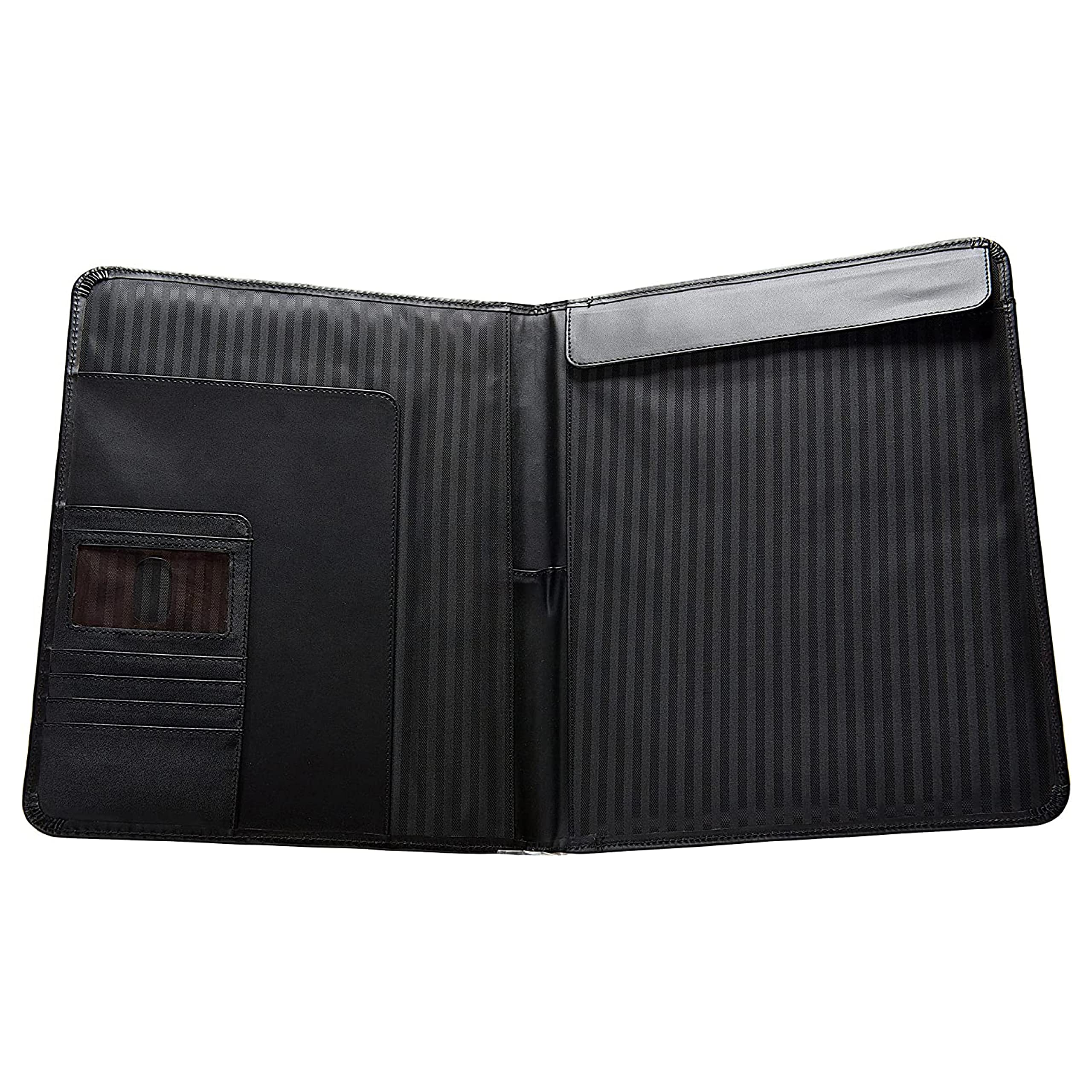 Case-it Business Meeting Padfolio | Professional Portfolio with Letter Size Writing Pad, Black (PAD-20) - Image 5