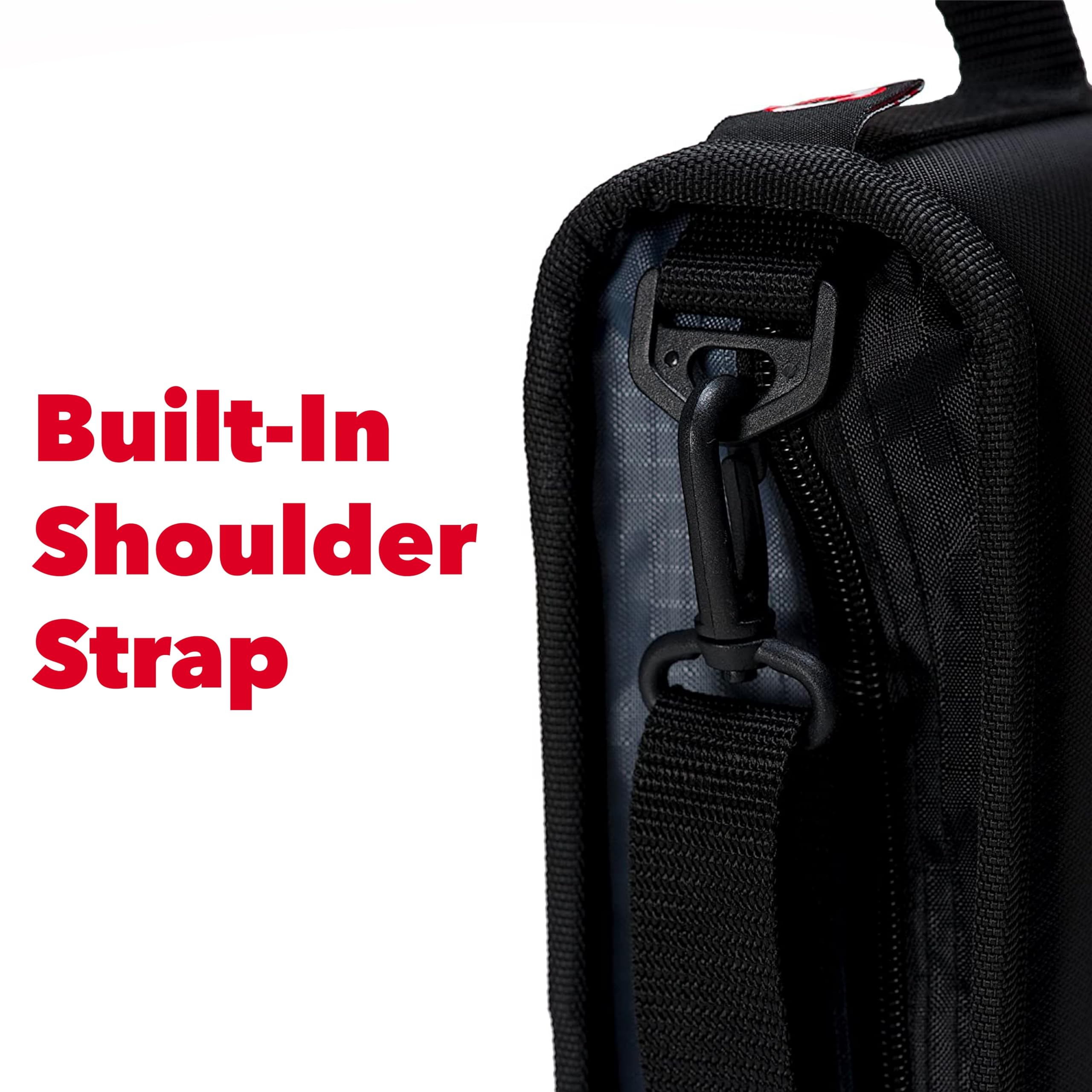 Case-it Mighty Zip Tab School Zipper Binder | 3-Inch O-Rings, 600-Sheet Capacity, 5-Subject Expanding File Folder, Multiple Pockets & Storage Organizer, Shoulder Strap | D-146 Monster Design Purpal | 6 Pack - Image 9